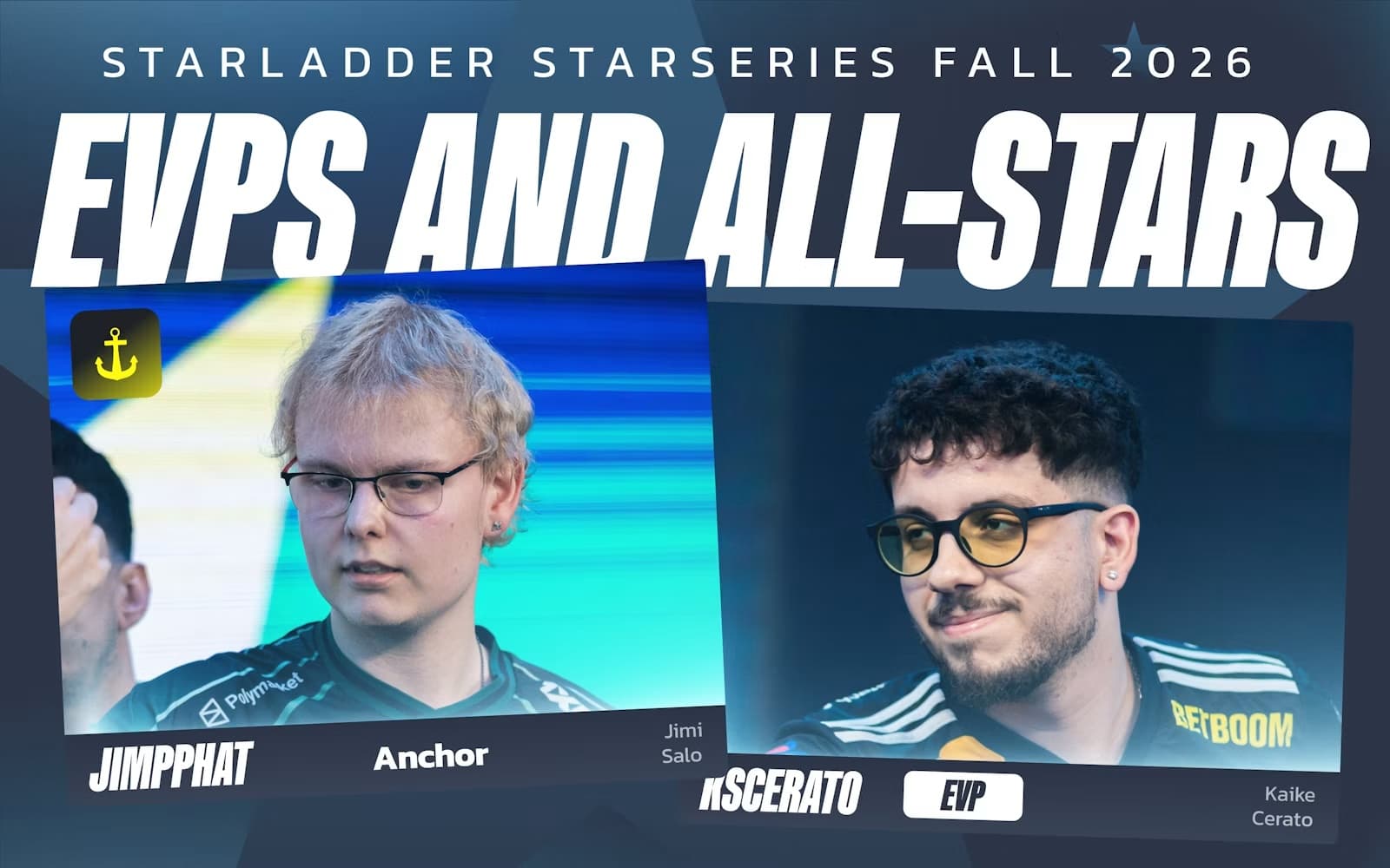 KSCERATO , Jimpphat и ropz получили звания StarSeries Fall EVP
