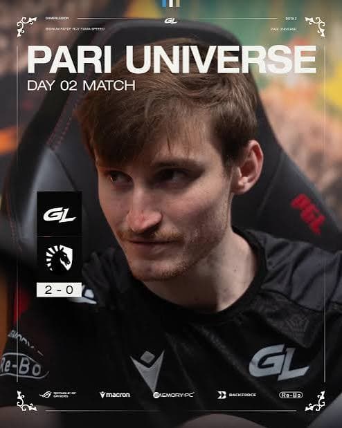 GamerLegion 战胜 Liquid,PARI Universe 迎来了又一天的横扫
