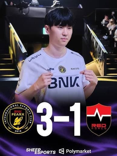 BNK FEARX การกลับมาเอาชนะ Nongshim RedForce เพื่อเข้าสู่รอบสุดท้ายของการแข่งขัน LCK play-in
