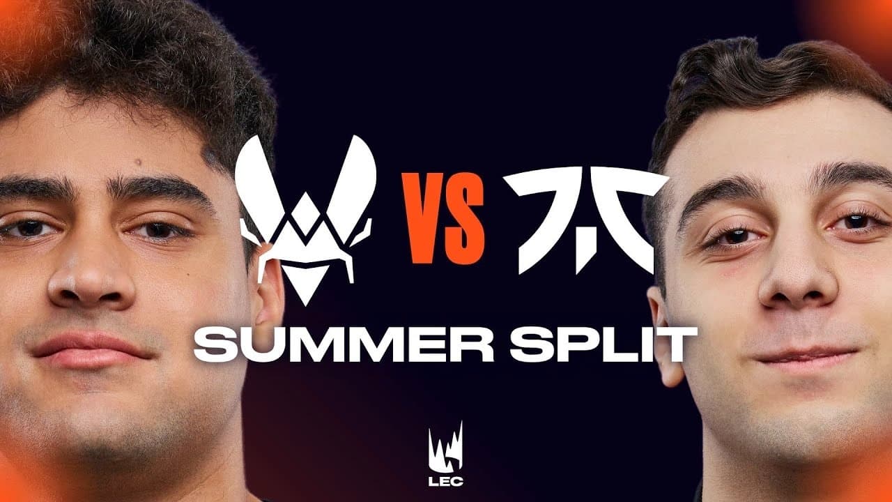 Team Vitality 逆转击败 Fnatic 2-1 在 LEC 2026 夏季赛