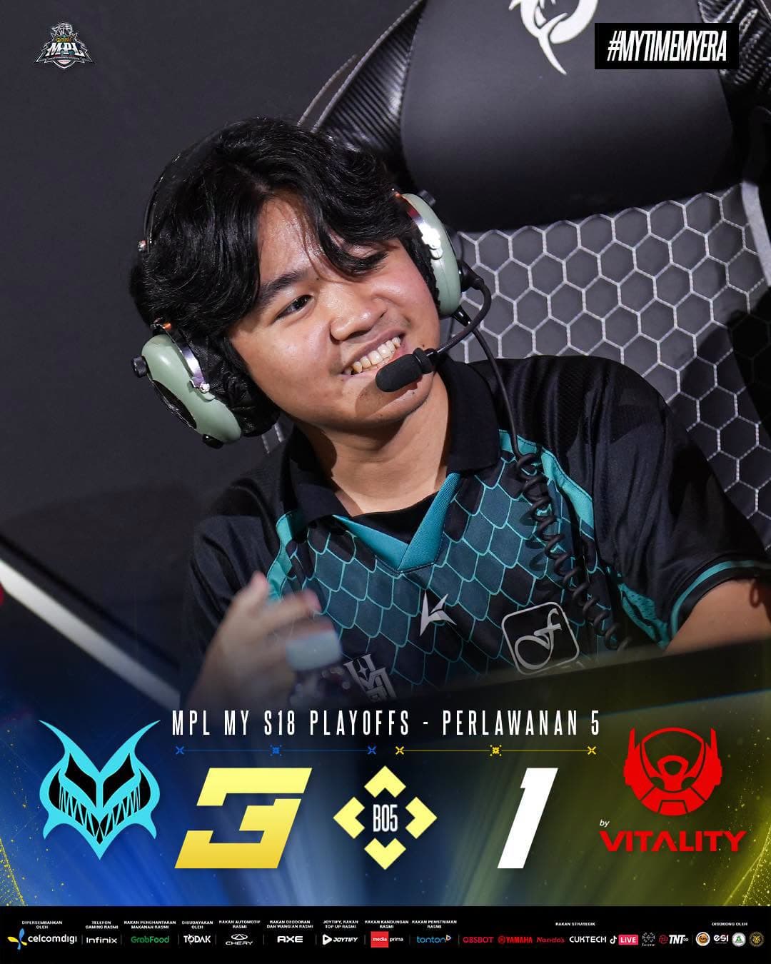 Vamos淘汰Bigetron,延续MPL马来西亚赛区冠军希望