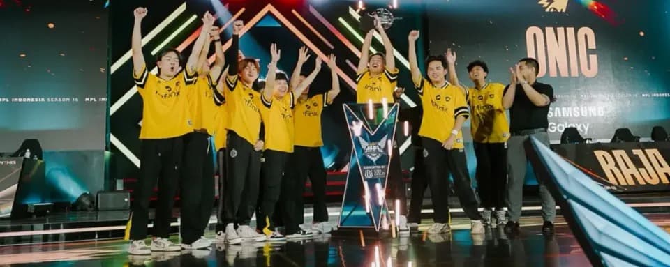 ONIC se tornou campeão da MPL Indonésia Temporada 16