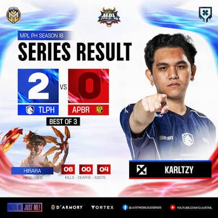 Team Liquid PH sweep AP.Bren 2-0 in MPL Philippines Season 18