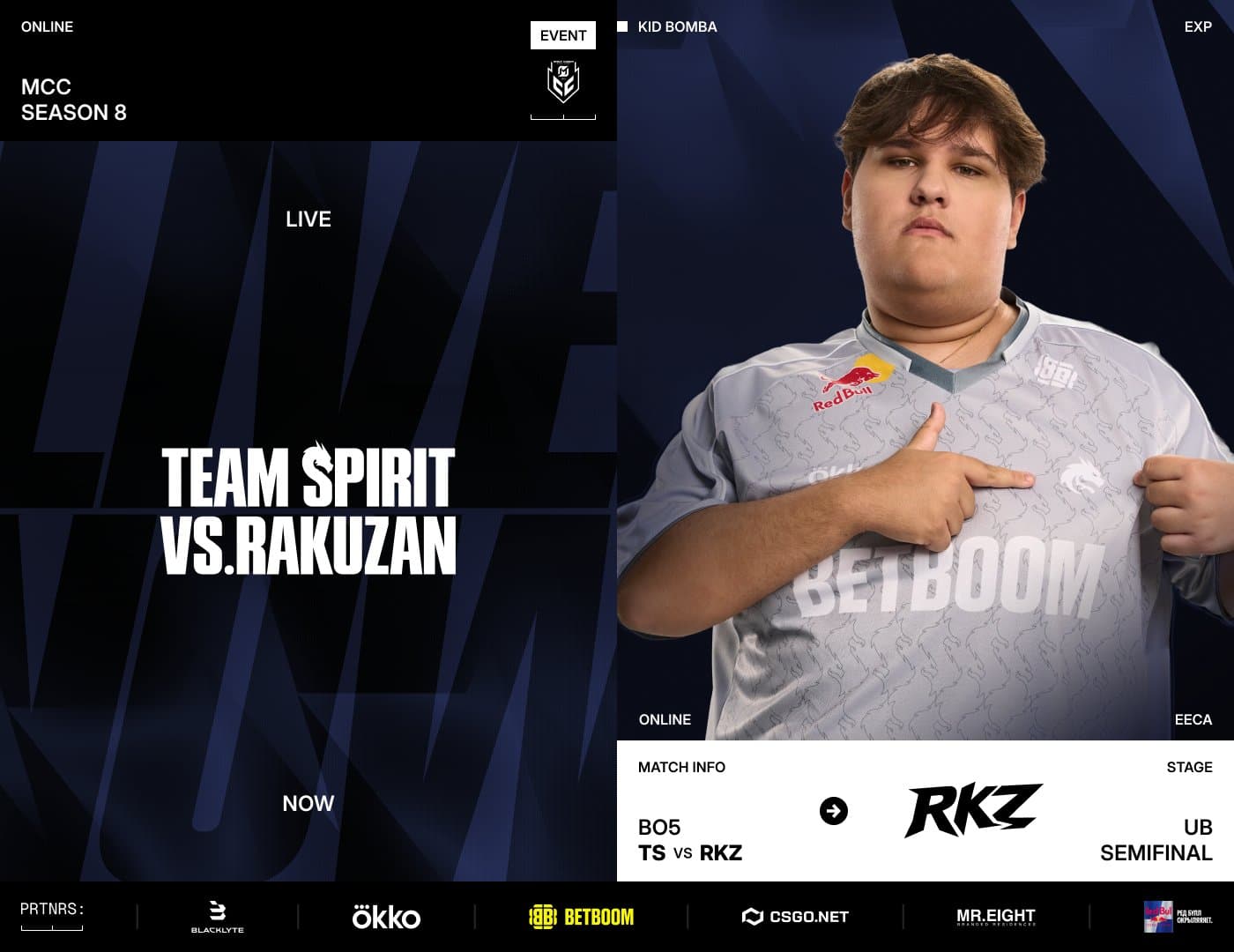 Team Spirit und Aurevia ziehen weiter ein, während das MCC Saison 8 Playoff-Feld sich verengt