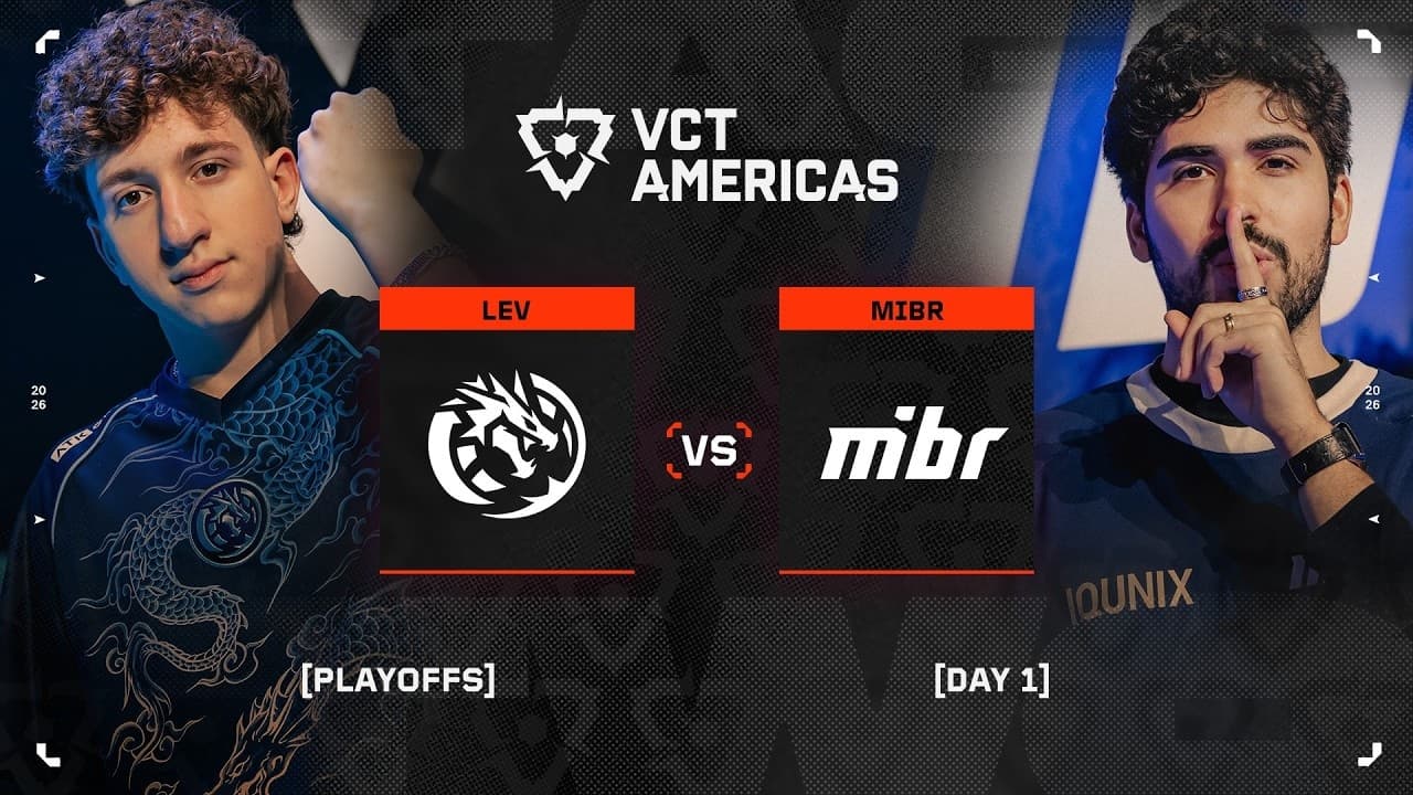 Leviatán 横扫 MIBR 2-0 晋级 VCT 美洲季后赛
