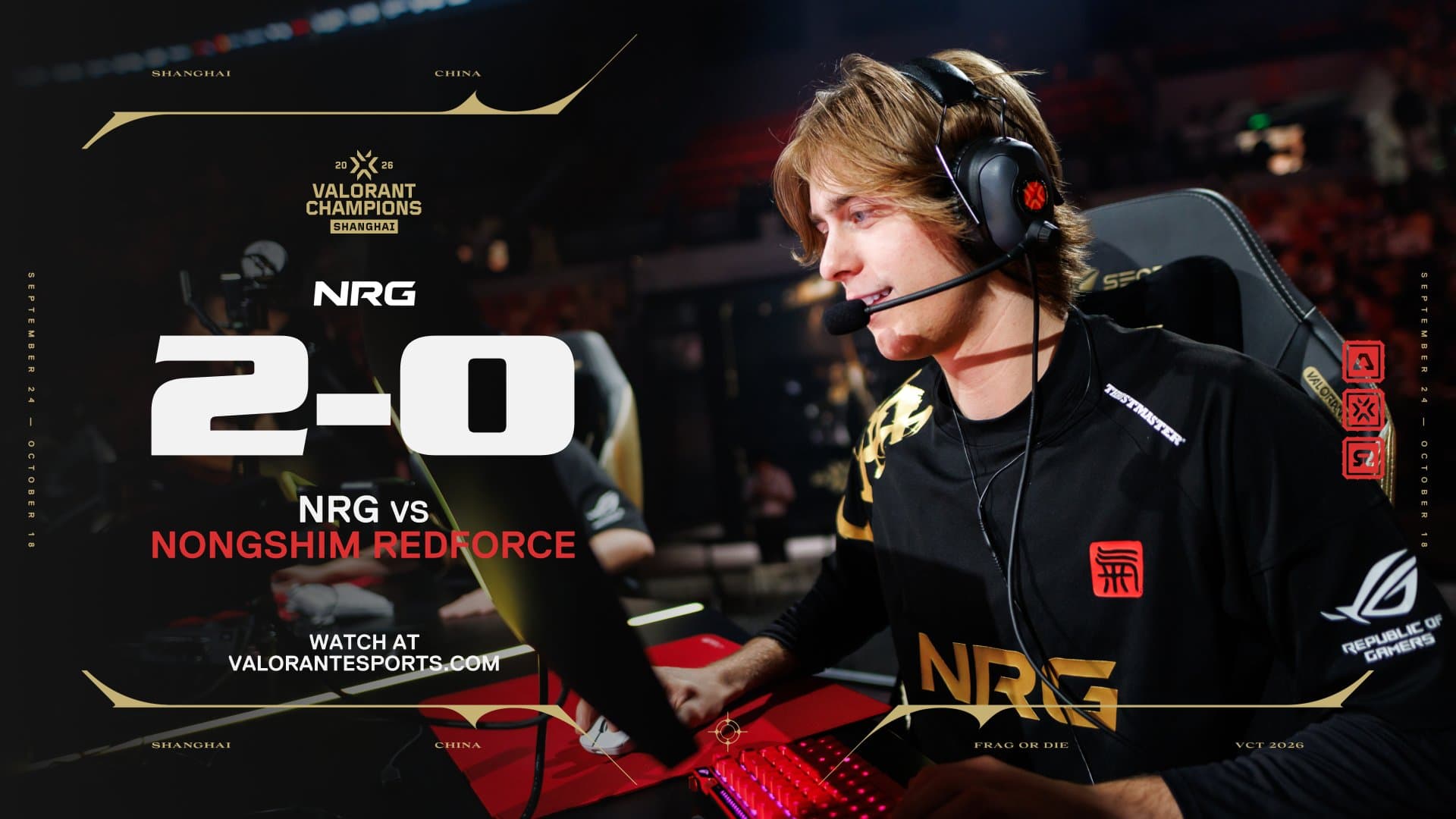 NRG sapu Nongshim RedForce untuk membuka Champions Shanghai